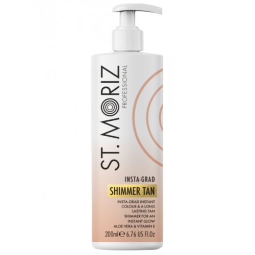 St. Moriz Insta-Grad Shimmer Tan Kūno losjonas suteikiantis atspalvį