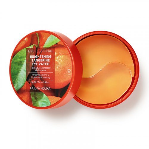Holika Holika Eyefessional Brightening Tangerine Eye Patch Izgaismojošie acu spilventiņi
