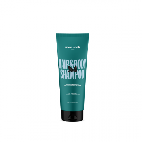 Men Rock Hair&Body Shampoo Šampūnas ir kūno prausiklis vyrams