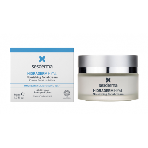 Sesderma Hidraderm Hyal Nourishing Facial Cream Maitinamasis kremas