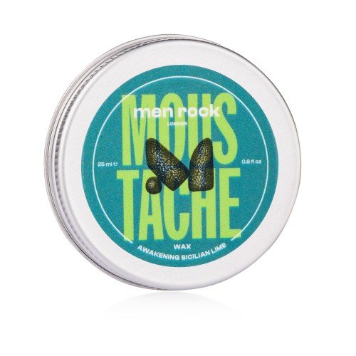 Men Rock Awakening Sicilian Lime Moustache Wax Ūsų vaškas