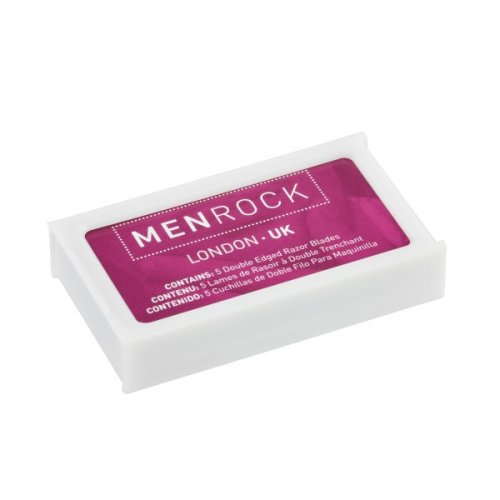 Men Rock Men Rock Double Edged Razor Blades 5pcs