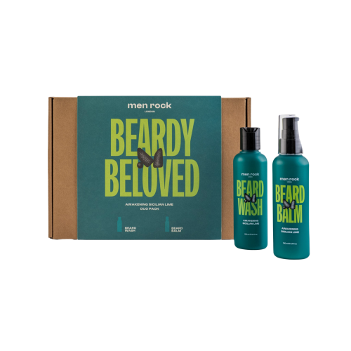 Men Rock Sicilian Lime Beardy Beloved Duo Kit