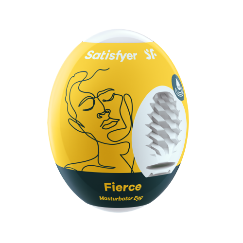 Satisfyer Masturbator Egg - Fierce Vienkartinis masturbatorius