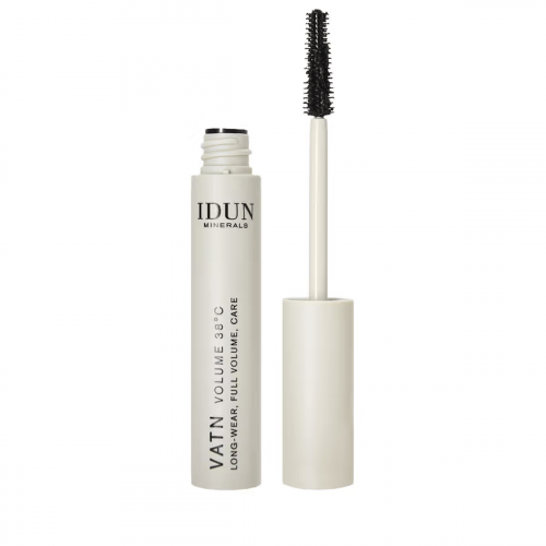 IDUN Minerals Mascara Vatn Volume 38°C Apimties suteikiantis vandeniui atsparus blakstienų tušas