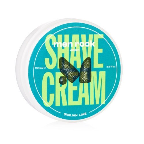 Men Rock Men Rock Sicilian Lime Shave Cream 100ml