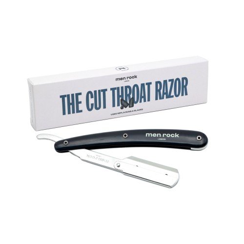 Men Rock Shavette The Cut Throat Razor Vienašmenis skutimosi peilis