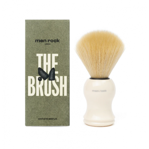 Men Rock Synthetic Shaving Brush Skutimosi šepetėlis su sintetiniais šeriais