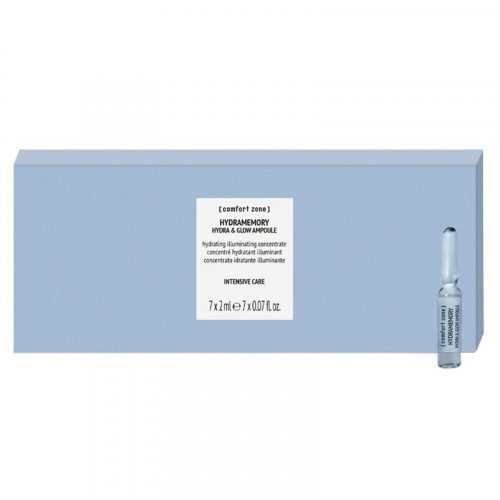 Comfort Zone Hydramemory Hydra & Glow Ampoule Drėkinamasis koncentratas ampulėse