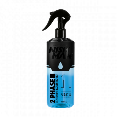 Nishman 2 Phase Beard & Hair Conditioner Dvifazis plaukų ir barzdos kondicionierius