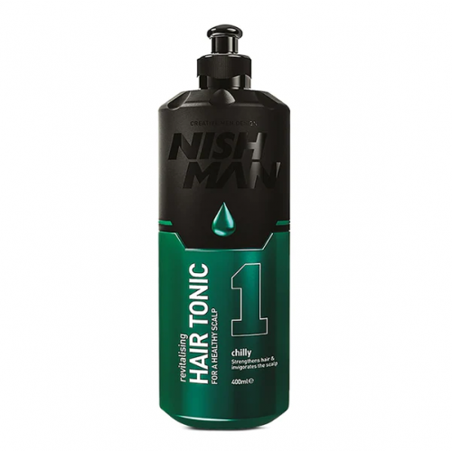 Photos - Hair Styling Product Nishman Revitalising Hair Tonic N.1 Chilly 400ml KS858280
