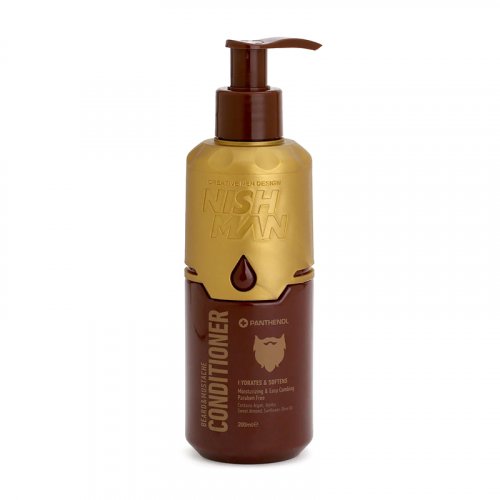 Nishman Beard & Mustache Conditioner Barzdos ir ūsų priežiūros kondicionierius