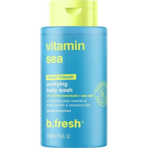 b.fresh Vitamin Sea Body Wash Kūno prausiklis su jūros druska