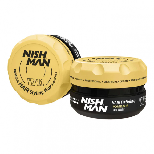 Nishman Hair Styling Pomade Sun Sense W11 Ūdens bāzes pomāde