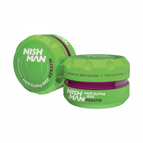 Nishman Hair Styling Wax 05 Keratin Plaukų formavimo vaškas