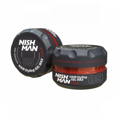 Photos - Hair Styling Product Nishman Nishman Hair Styling Wax 09 Cola 150ml KS104566