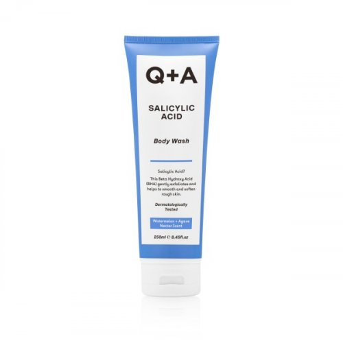 Q+A Salicylic Acid Body Wash Kūno prausiklis su salicilo rūgštimi