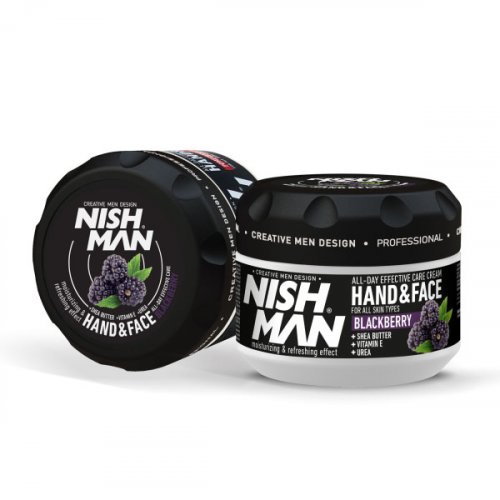 Nishman Hand & Face Cream Blackberry Extract Veido ir rankų kremas