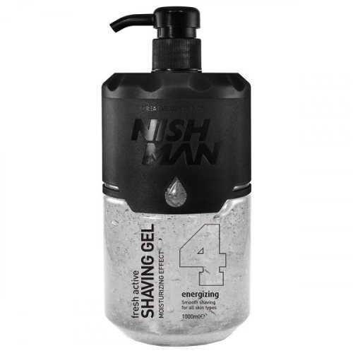 Nishman Clear Shaving Gel Värvitu raseerimisgeel