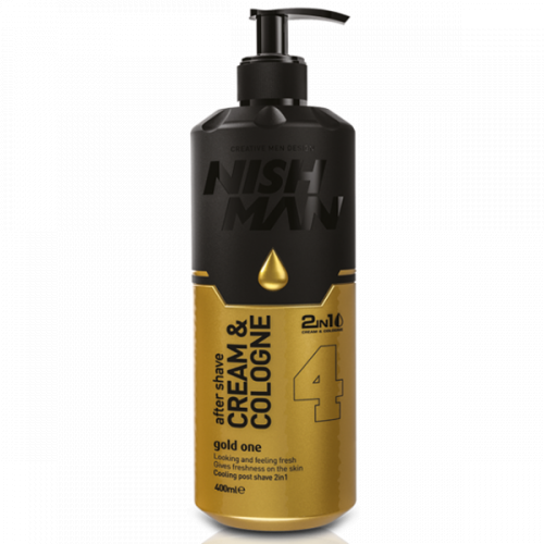 Nishman After Shave Cream & Cologne Gold One 4 Kremas-odekolonas po skutimosi