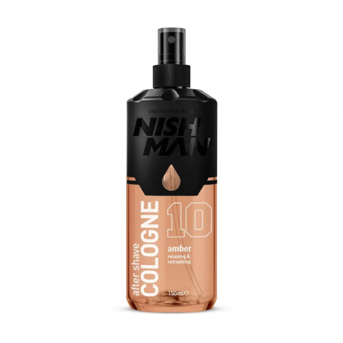 Nishman After Shave Cologne Amber 10 Losjonas po skutimosi