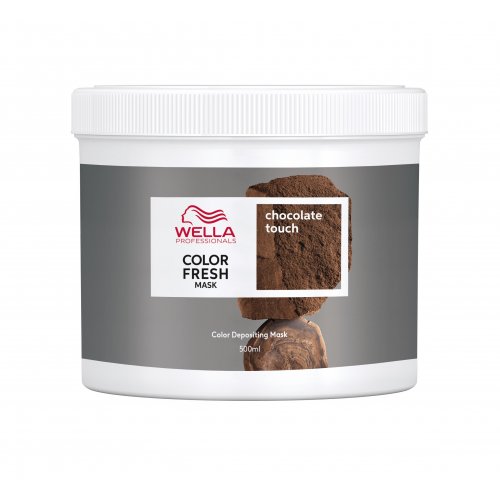 Photos - Hair Dye Wella Professionals Professionals Color Fresh Mask 500ml Chocolate Touch KS548022