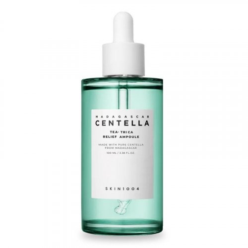 SKIN1004 Madagascar Centella Tea-Trica Relief Ampoule NOmierinošs sejas serums