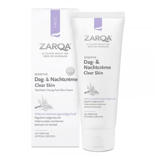 Zarqa Cream For Acne-prone Skin Kremas į aknę linkusiai odai