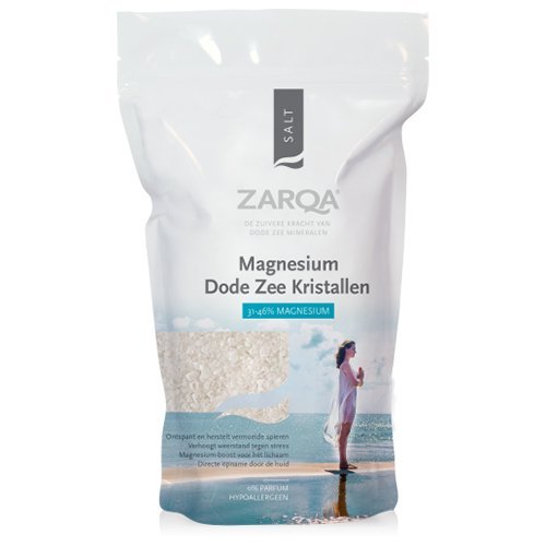 Zarqa Dead Sea Salt With Pure Magnesium Crystals Negyvosios jūros druska su grynais magnio kristalais