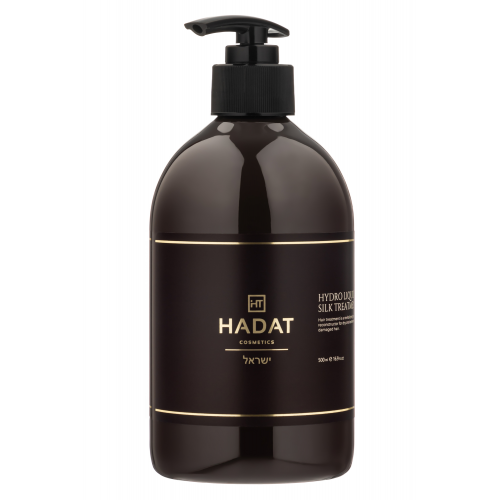 Hadat Cosmetics Hydro Liquid Silk Treatment Atjaunojoša matu maska sausiem un īpaši bojātiem matiem
