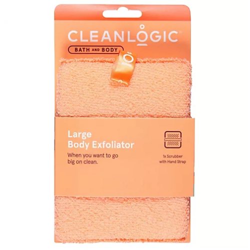 Cleanlogic Cleanlogic Bath & Body Large Body Exfoliator Coral