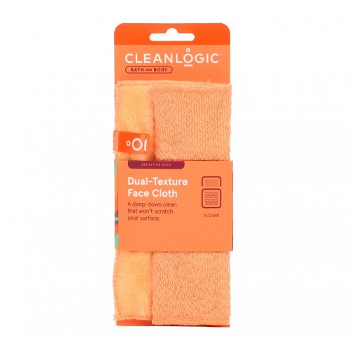 Cleanlogic Sensitive Skin Dual-Texture Face Cloth
