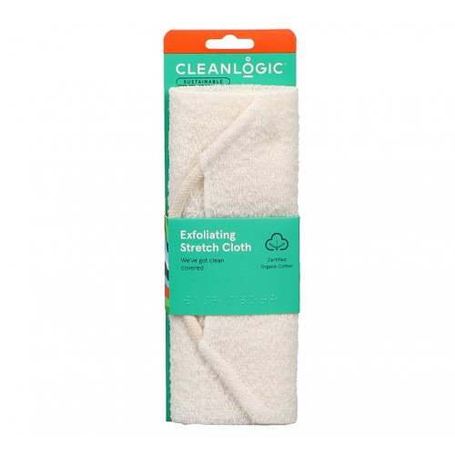 Cleanlogic Sustainable Exfoliating Stretch Cloth Ištempiama kūno plaušinė