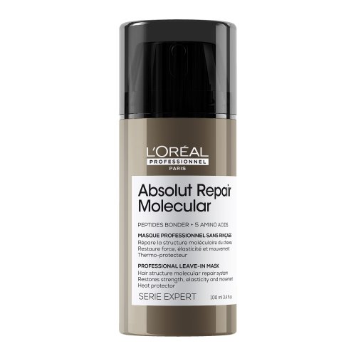 L'Oréal Professionnel Serie Expert Absolut Repair Molecular Mask Nenuplaunama kaukė visų tipų pažeistiems plaukams,