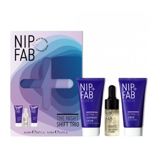 NIP + FAB NIP + FAB Night Shift Trio Gift Set Set