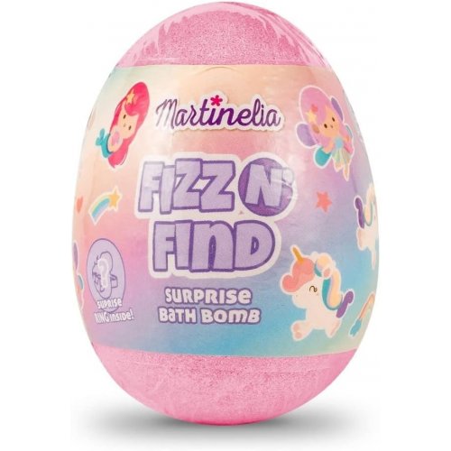 Martinelia Fizz N' Find Surprise Bath Bomb Vonios burbulas vaikams su siurprizu viduje