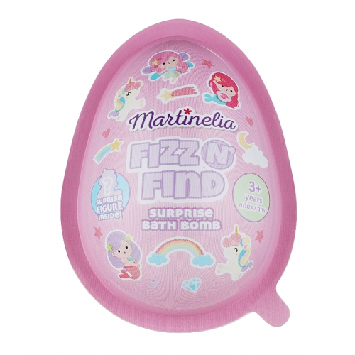 Martinelia Fizz N' Find Surprise Bath Bomb Vonios burbulas vaikams su siurprizu viduje