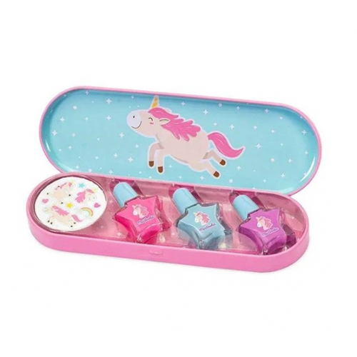 Martinelia Martinelia Nail Polish & Stickers Tin Box Little Unicorn