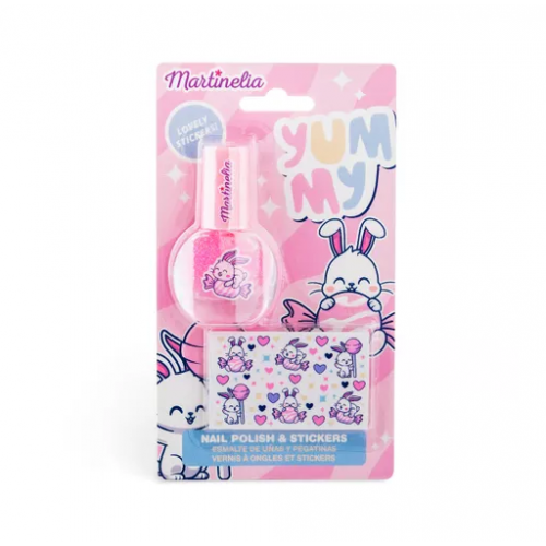 Martinelia Nail Polish & Stickers Vaikiškas rinkinys