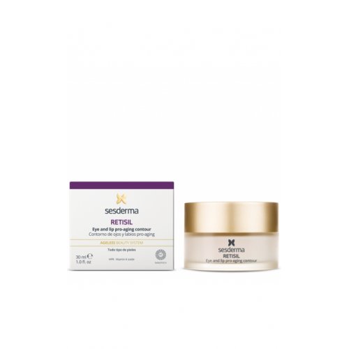 Sesderma Retisil Eye & Lip Pro-Aging Contour Cream Akių ir lūpų kontūro kremas