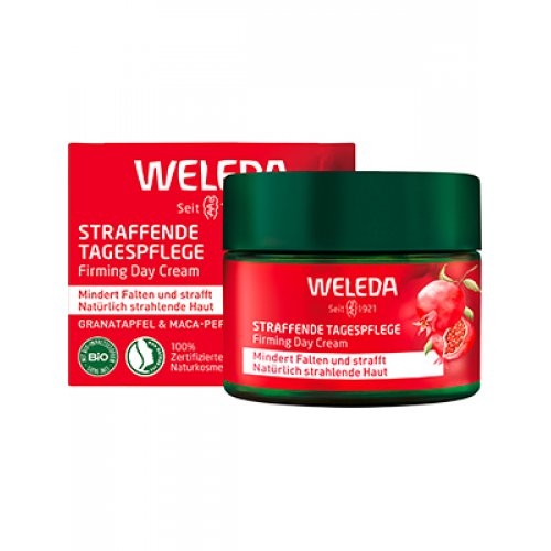 Photos - Cream / Lotion Weleda Pomegranate & Maca Peptides Firming Day Cream 40ml KS916158