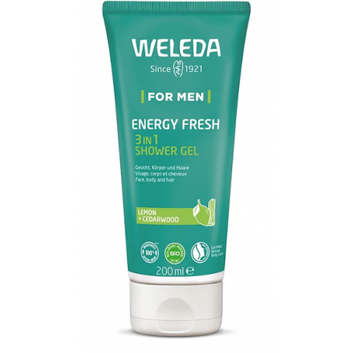 Weleda Energy Fresh 3in1 Shower Gel 200ml