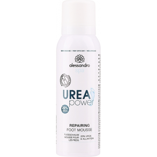 Alessandro Foot Mousse 20% UREA & Allantoin Mitrinošas pēdu putas