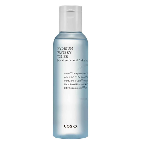 COSRX Hydrium Watery Toner Intensyviai drėkinantis veido toneris su hialurono rūgštimi