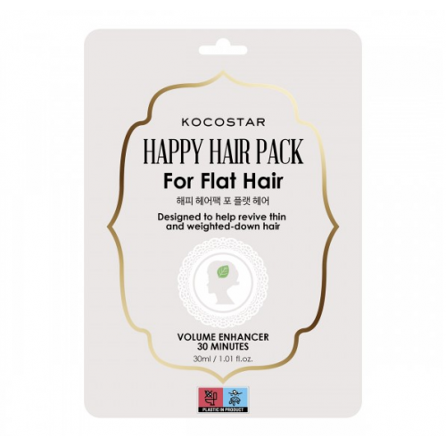 Kocostar Happy Hair Pack for Flat Hair Kaukė ploniems plaukams