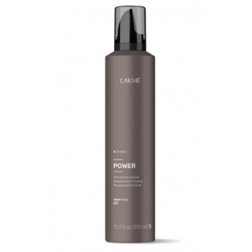 Lakme K.FINISH Power Strong Hold Mousse Stipras fiksācijas matu putas