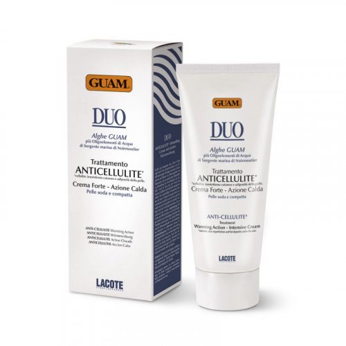 Guam DUO Anti Cellulite Cream with Hot Action Intensyvus anticeliulitinis kremas su šildomuoju efektu