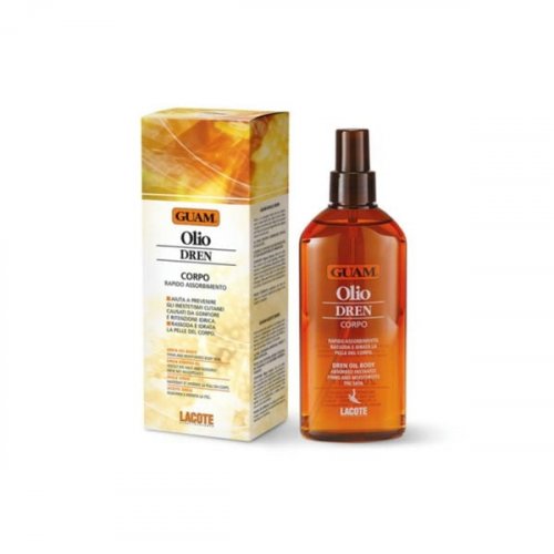 Guam DREN Drenage Body Oil Drenuojančio poveikio neriebus masažo aliejus