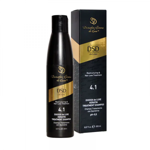 DSD de Luxe 4.1 Treatment Shampoo Atstatantis šampūnas su keratinu
