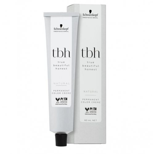 Schwarzkopf Professional TBH True Beautiful Honest Permanent Color Creme Permanentiniai plaukų dažai